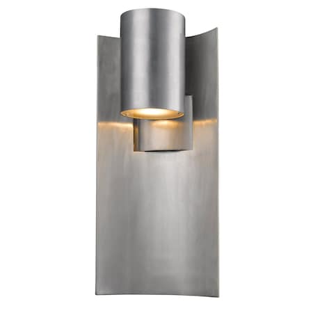 Z-Lite Amador 1 Light Outdoor, Silver 559B-SL-LED